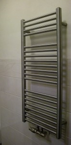 45 x 95 cm Badheizkörper INOX 100% Edelstahl gerade oder gebogen