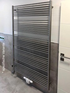 100 x 181 cm Edelstahl INOX Heizkörper poliert oder matt